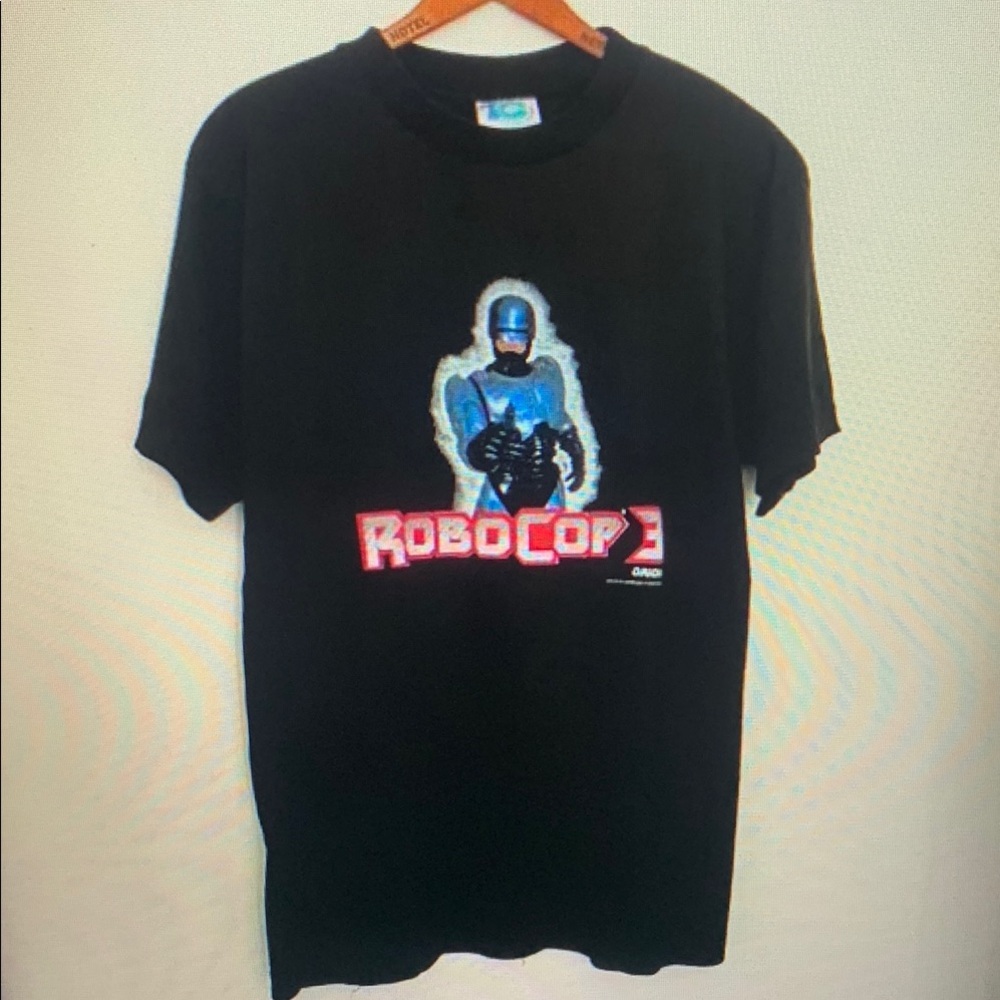RoboCop 3 Black Graphic Tee